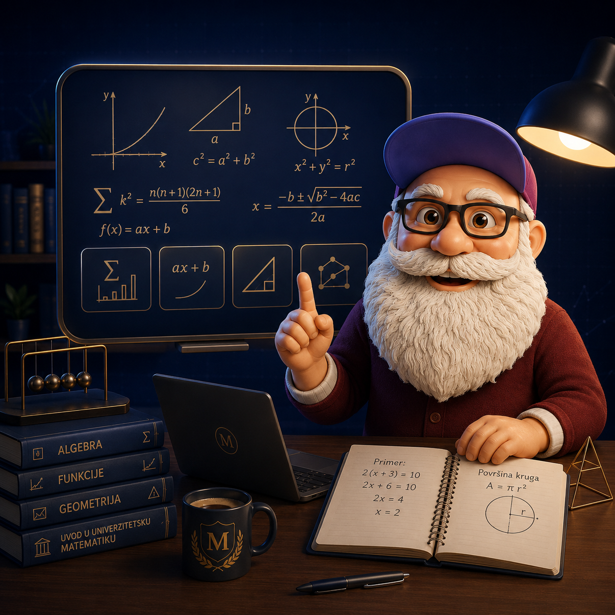 Kurs Matematika 2 za FON