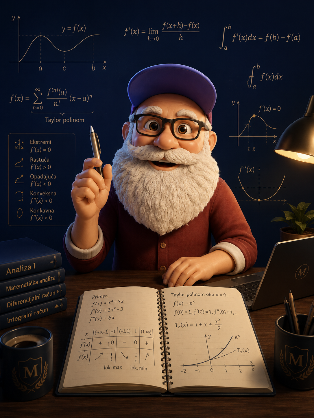 Online kurs Matematika 2 za FON